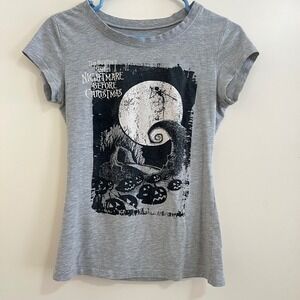 Tim Burtons The Nightmare Before Christmas Womens Top Small Jack Skeleton‎ Moon